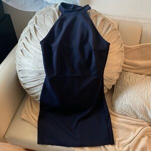 WINDSOR MINI DRESS (NAVY)